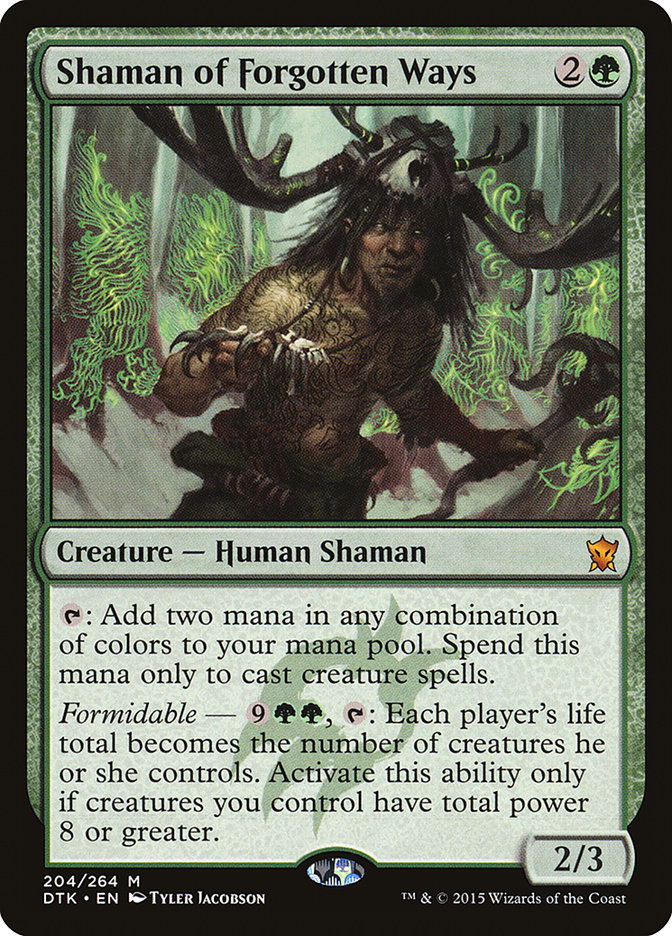 Shaman of Forgotten Ways [Dragons of Tarkir] | GrognardGamesBatavia