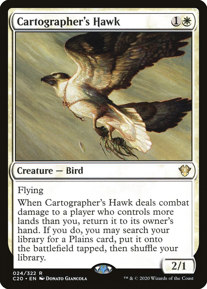 Cartographer's Hawk [Commander 2020] | GrognardGamesBatavia