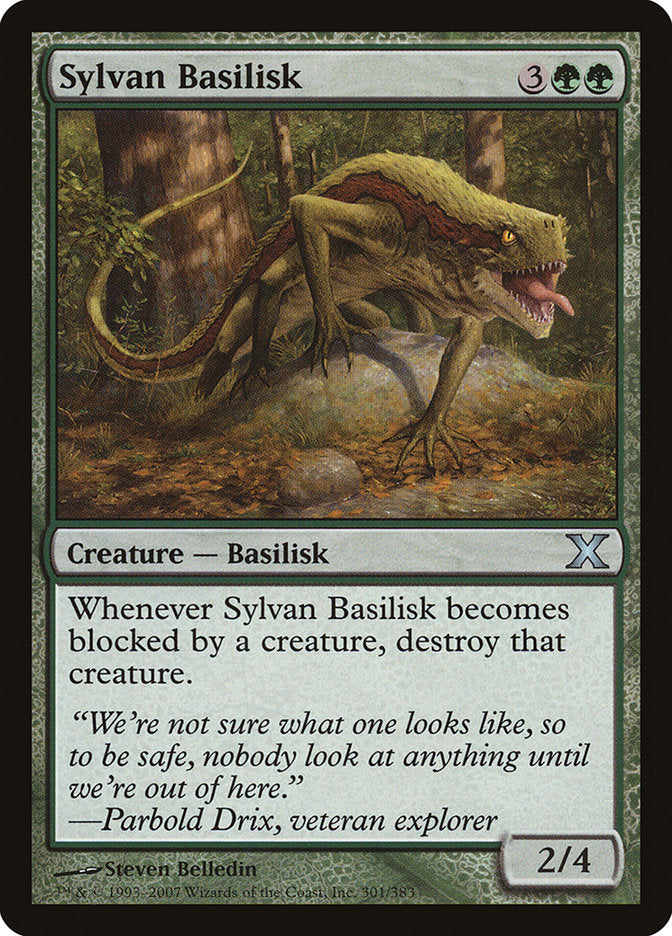 Sylvan Basilisk [Tenth Edition] | GrognardGamesBatavia