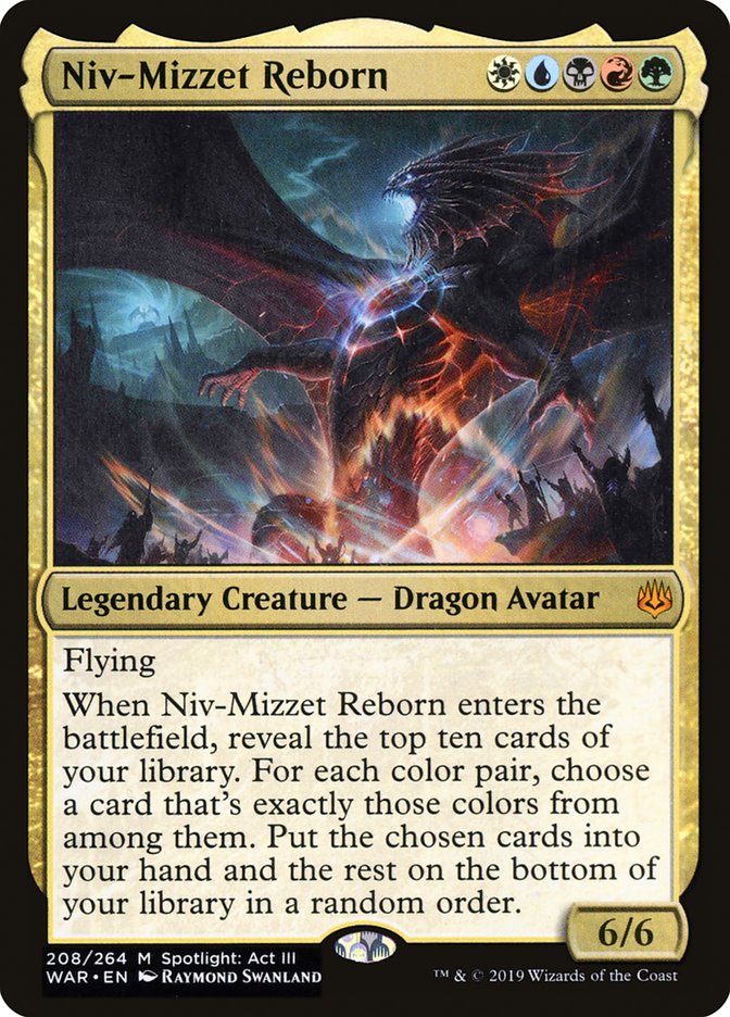 Niv-Mizzet Reborn [War of the Spark] | GrognardGamesBatavia