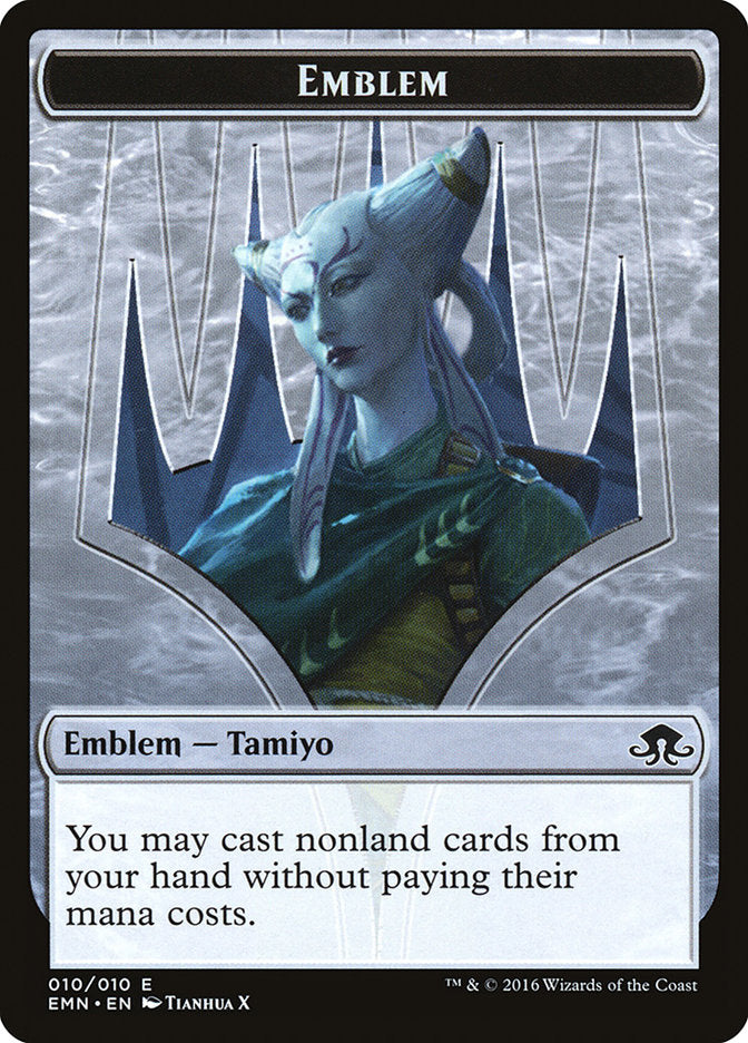 Tamiyo, Field Researcher Emblem [Eldritch Moon Tokens] | GrognardGamesBatavia