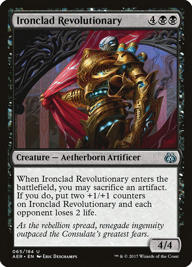 Ironclad Revolutionary [Aether Revolt] | GrognardGamesBatavia