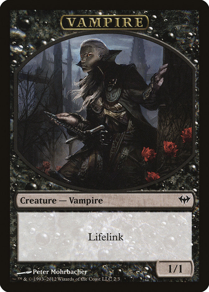 Vampire Token [Dark Ascension Tokens] | GrognardGamesBatavia