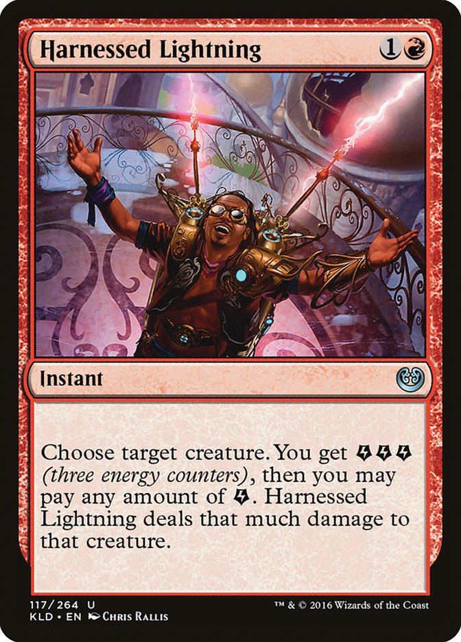 Harnessed Lightning [Kaladesh] | GrognardGamesBatavia