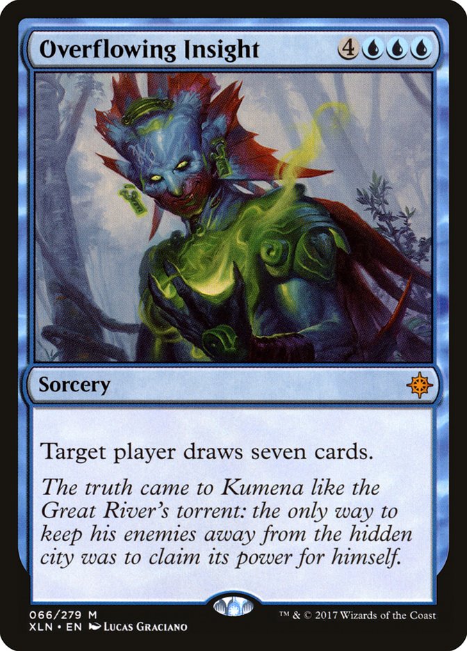 Overflowing Insight [Ixalan] | GrognardGamesBatavia