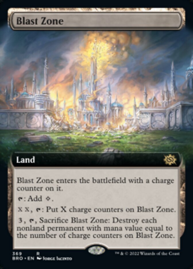 Blast Zone (Extended Art) [The Brothers' War] | GrognardGamesBatavia