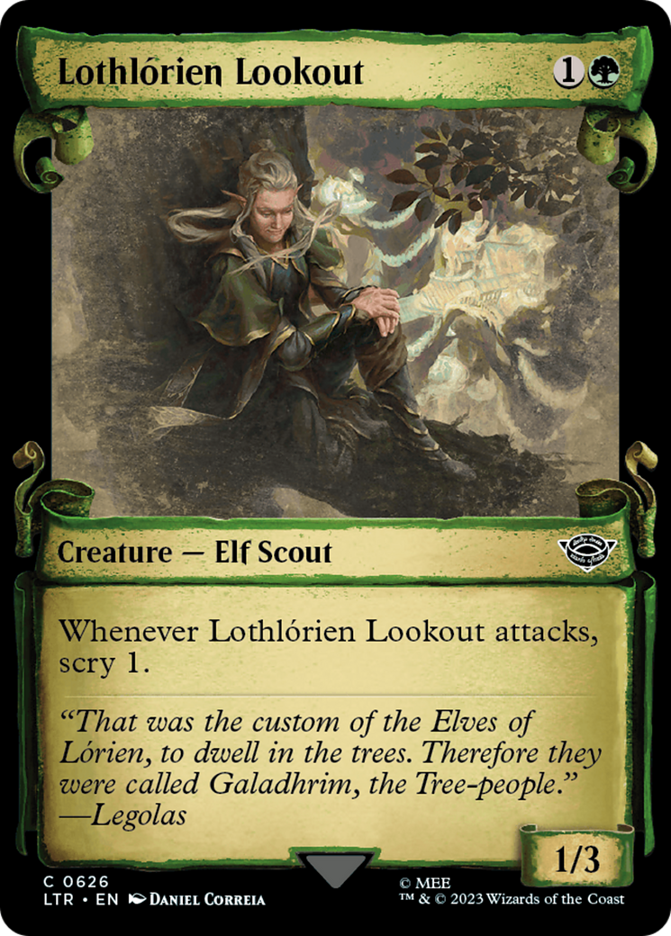 Lothlorien Lookout [The Lord of the Rings: Tales of Middle-Earth Showcase Scrolls] | GrognardGamesBatavia