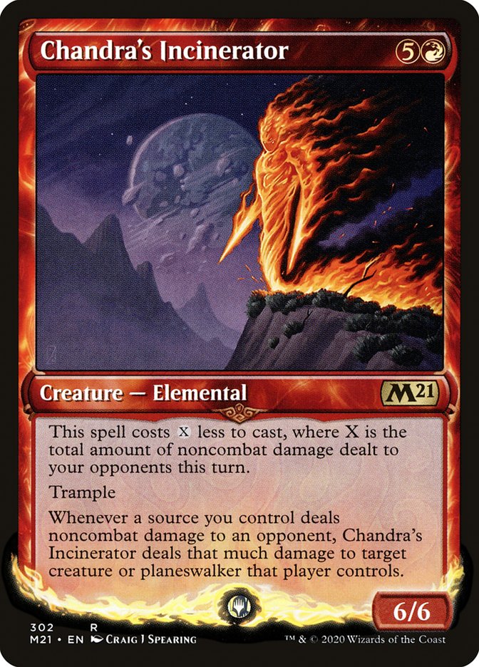 Chandra's Incinerator (Showcase) [Core Set 2021] | GrognardGamesBatavia