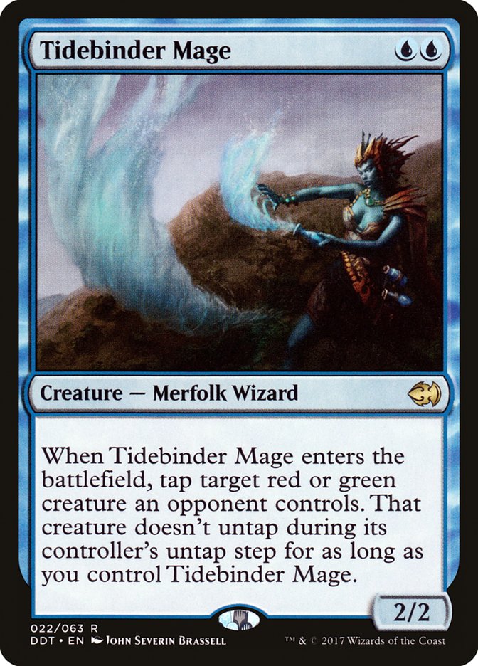 Tidebinder Mage [Duel Decks: Merfolk vs. Goblins] | GrognardGamesBatavia