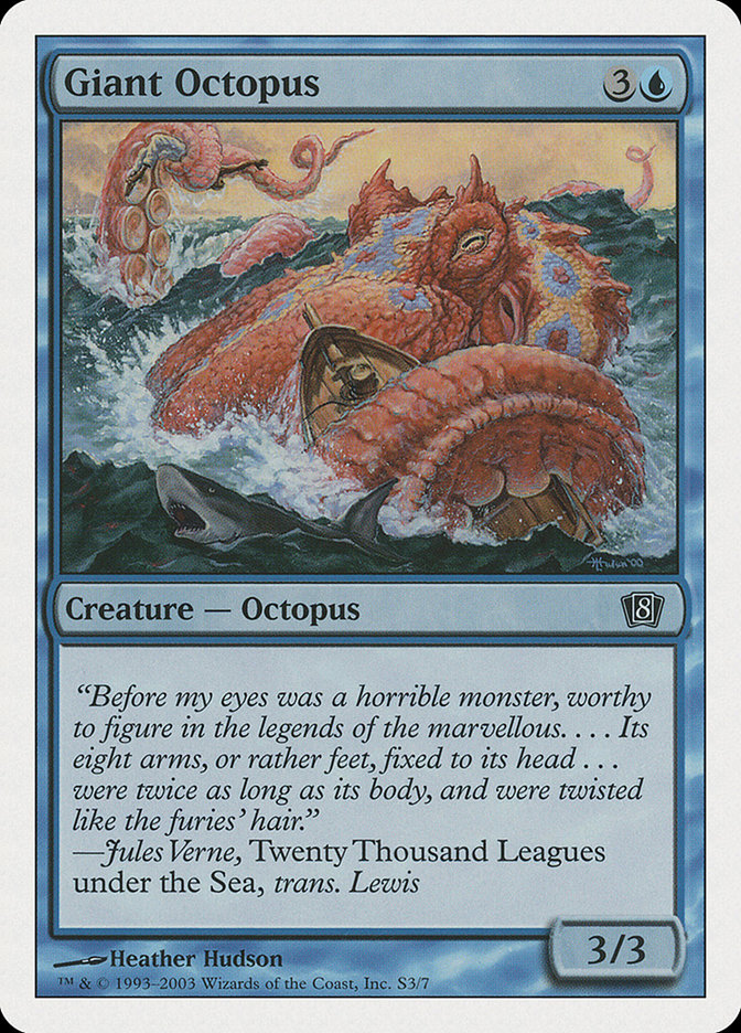 Giant Octopus [Eighth Edition] | GrognardGamesBatavia