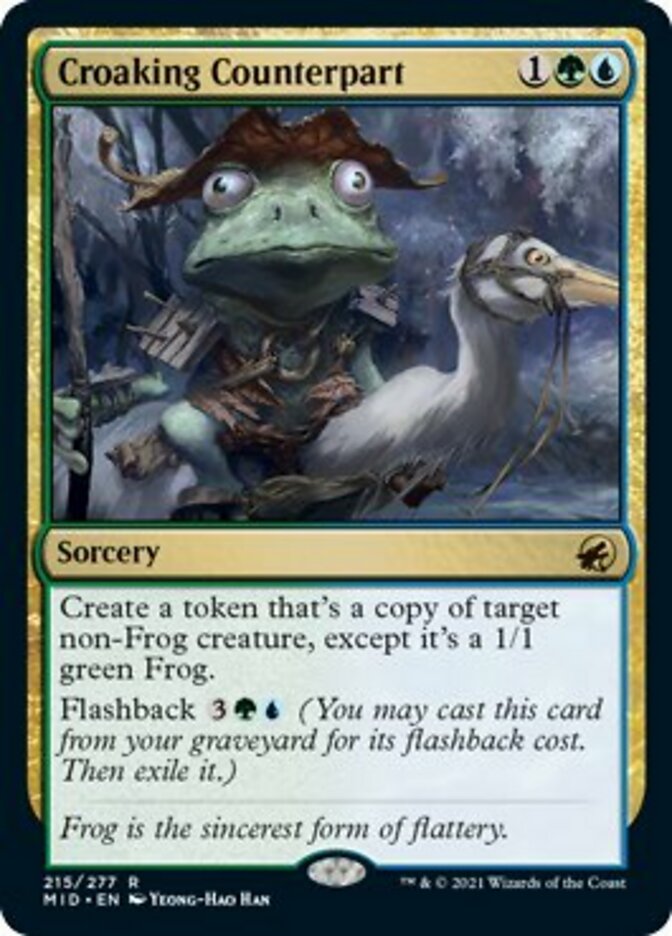 Croaking Counterpart [Innistrad: Midnight Hunt] | GrognardGamesBatavia