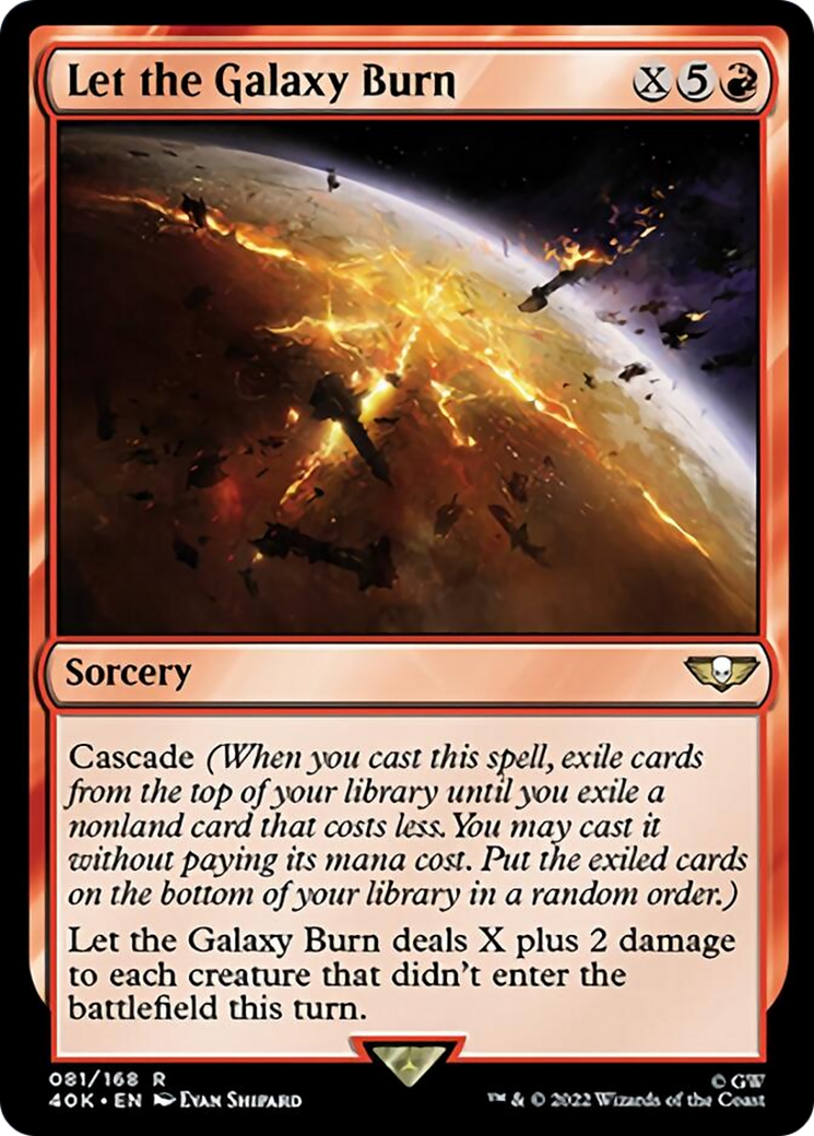 Let the Galaxy Burn [Universes Beyond: Warhammer 40,000] | GrognardGamesBatavia