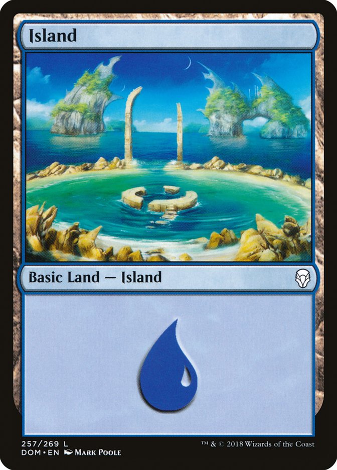 Island (257) [Dominaria] | GrognardGamesBatavia