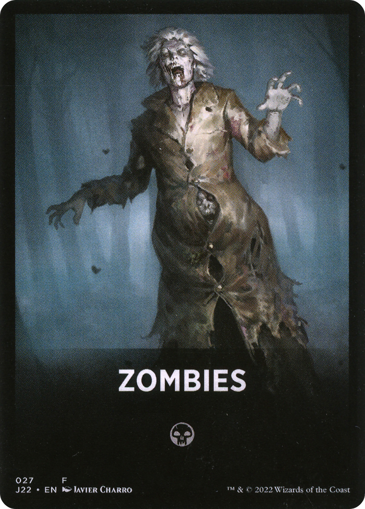 Zombies Theme Card [Jumpstart 2022 Front Cards] | GrognardGamesBatavia