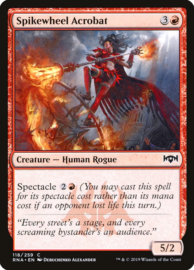 Spikewheel Acrobat [Ravnica Allegiance] | GrognardGamesBatavia