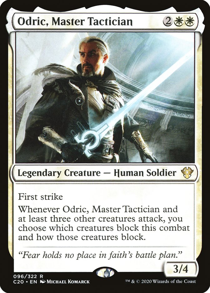 Odric, Master Tactician [Commander 2020] | GrognardGamesBatavia