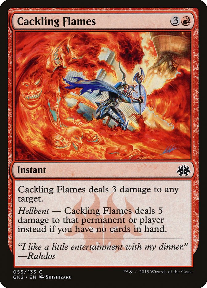 Cackling Flames [Ravnica Allegiance Guild Kit] | GrognardGamesBatavia