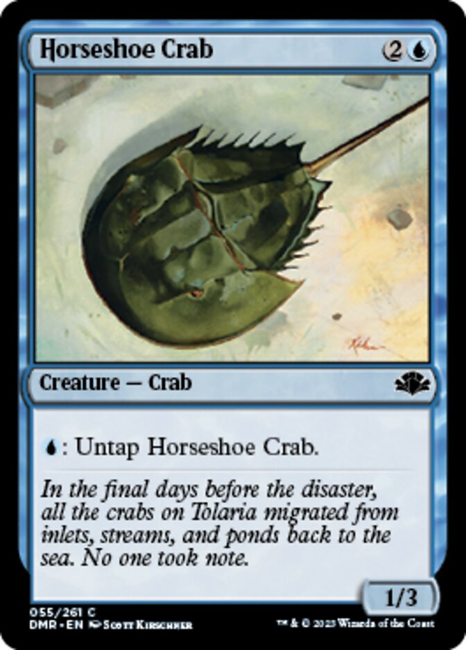 Horseshoe Crab [Dominaria Remastered] | GrognardGamesBatavia