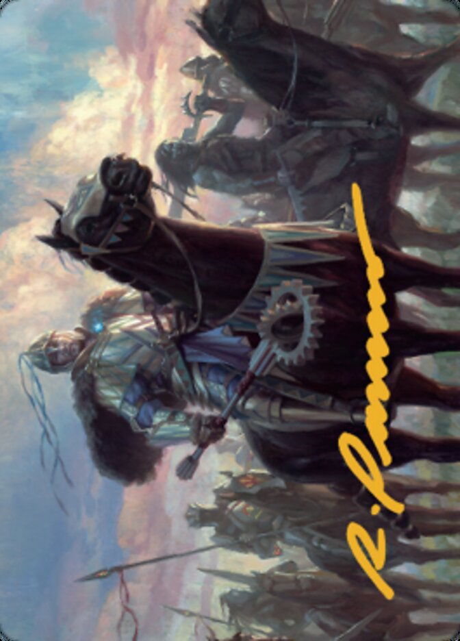 Shanid, Sleepers' Scourge Art Card (Gold-Stamped Signature) [Dominaria United Art Series] | GrognardGamesBatavia