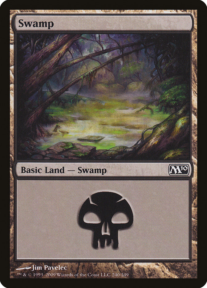 Swamp (240) [Magic 2010] | GrognardGamesBatavia