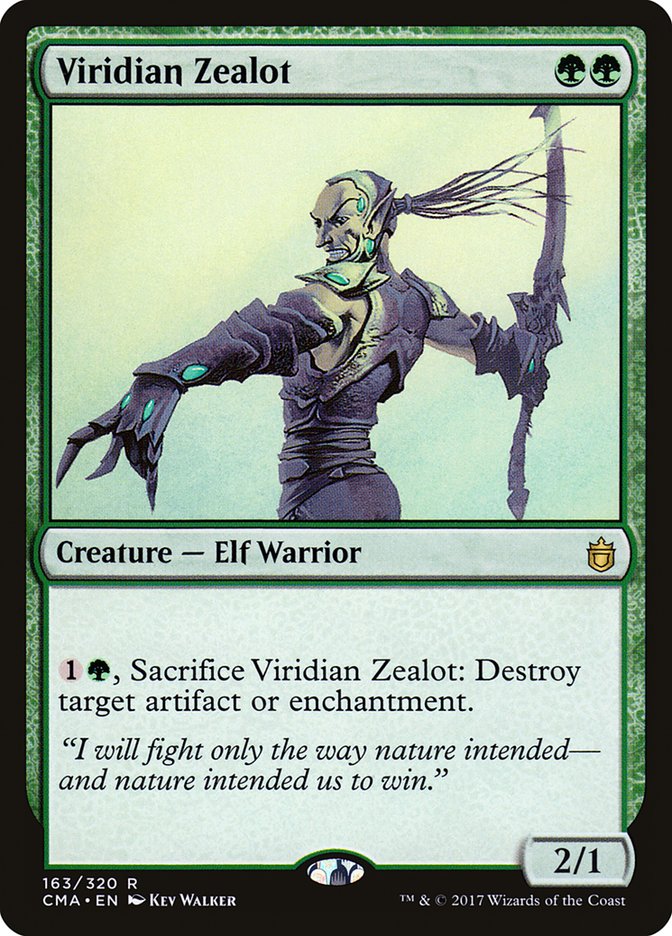 Viridian Zealot [Commander Anthology] | GrognardGamesBatavia