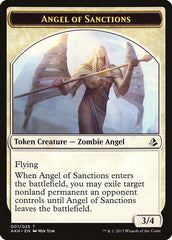 Angel of Sanctions // Drake Double-Sided Token [Amonkhet Tokens] | GrognardGamesBatavia