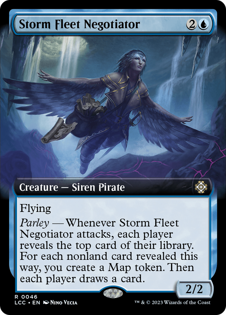 Storm Fleet Negotiator (Extended Art) [The Lost Caverns of Ixalan Commander] | GrognardGamesBatavia