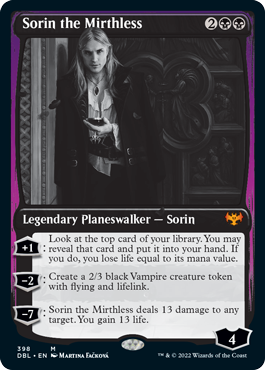 Sorin the Mirthless [Innistrad: Double Feature] | GrognardGamesBatavia