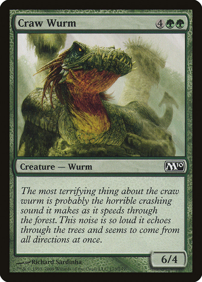 Craw Wurm [Magic 2010] | GrognardGamesBatavia