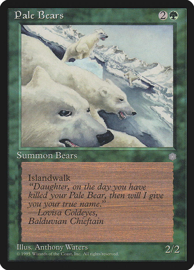 Pale Bears [Ice Age] | GrognardGamesBatavia