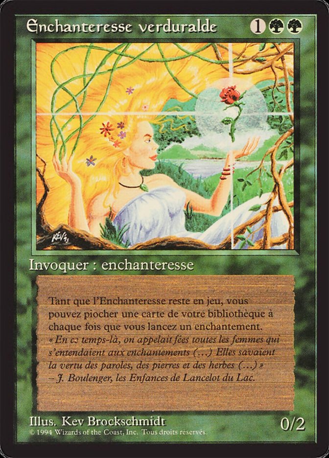 Verduran Enchantress [Foreign Black Border] | GrognardGamesBatavia