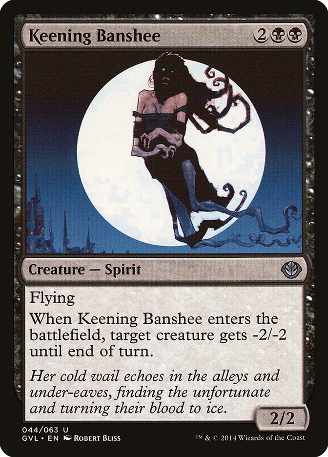 Keening Banshee (Garruk vs. Liliana) [Duel Decks Anthology] | GrognardGamesBatavia