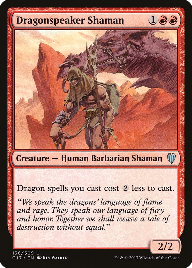 Dragonspeaker Shaman [Commander 2017] | GrognardGamesBatavia