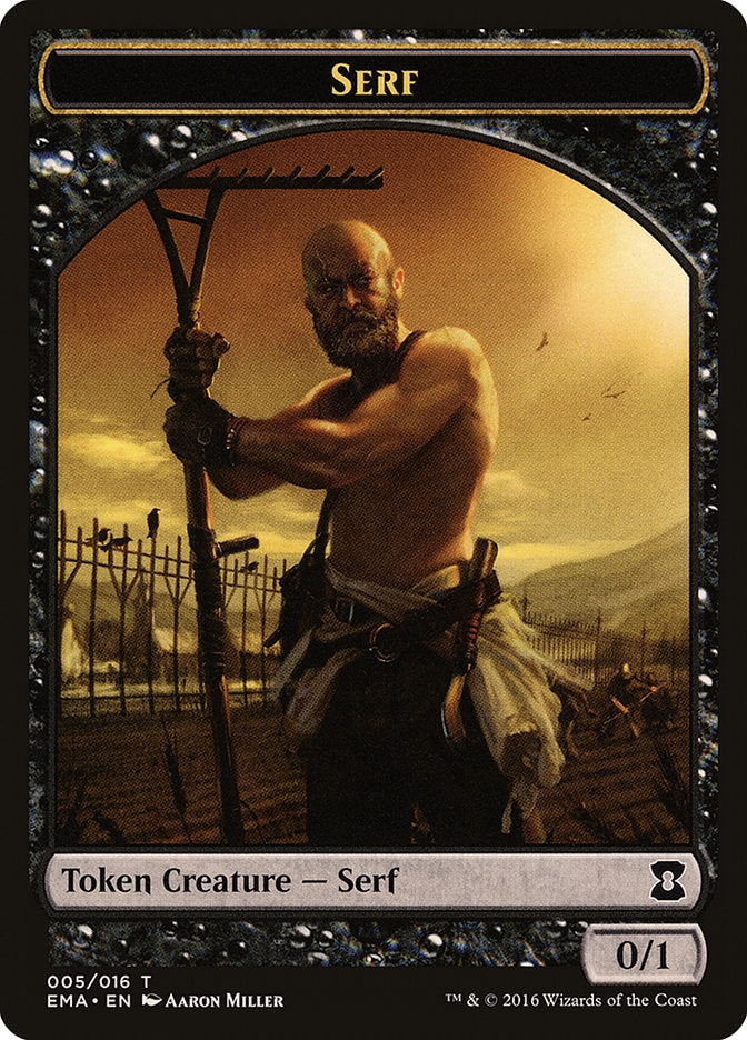 Serf Token [Eternal Masters Tokens] | GrognardGamesBatavia