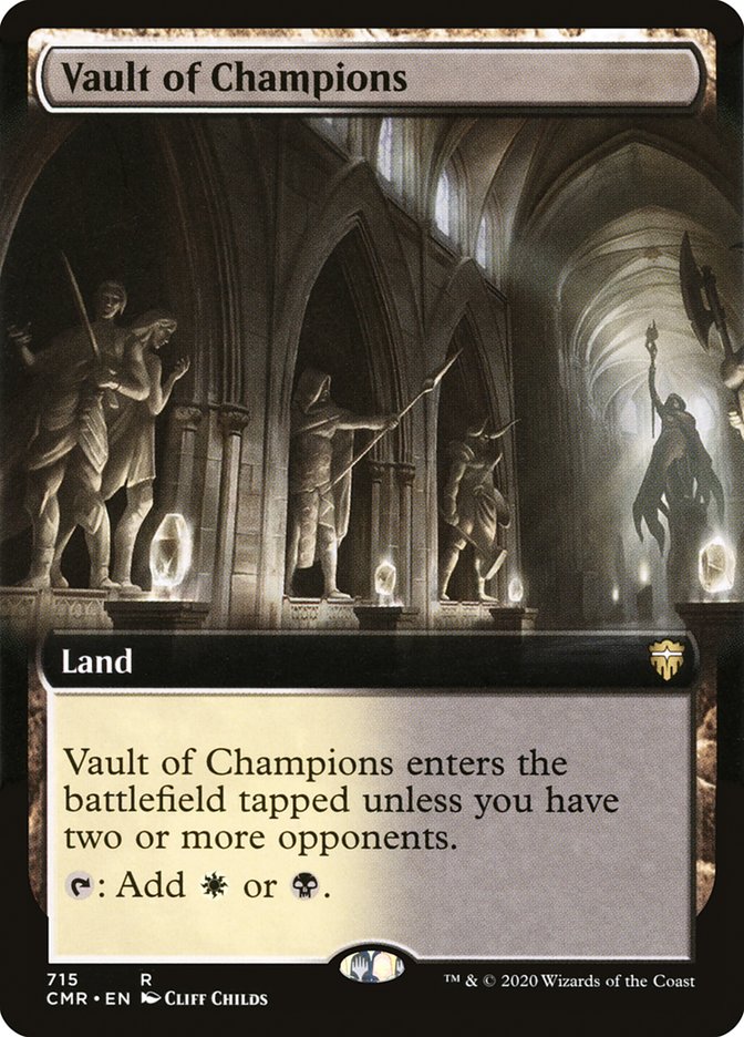 Vault of Champions (Extended Art) [Commander Legends] | GrognardGamesBatavia