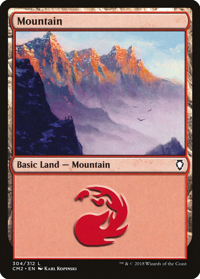 Mountain (304) [Commander Anthology Volume II] | GrognardGamesBatavia