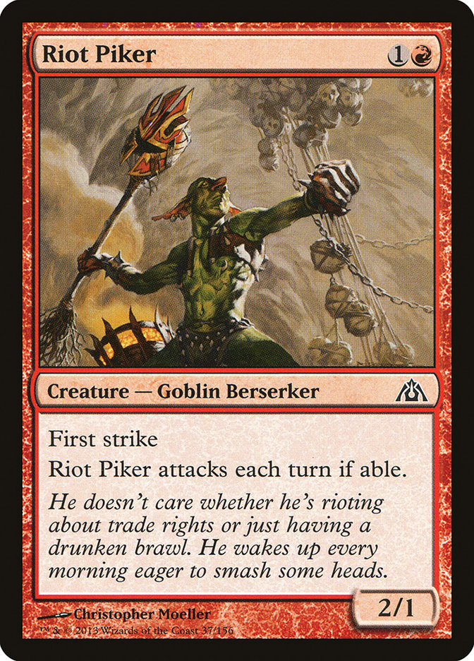 Riot Piker [Dragon's Maze] | GrognardGamesBatavia