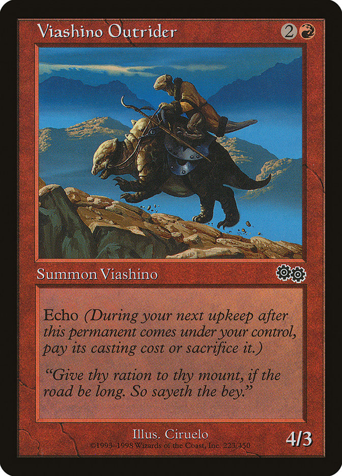 Viashino Outrider [Urza's Saga] | GrognardGamesBatavia