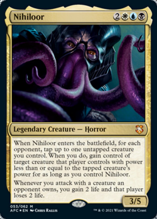 Nihiloor [Dungeons & Dragons: Adventures in the Forgotten Realms Commander] | GrognardGamesBatavia