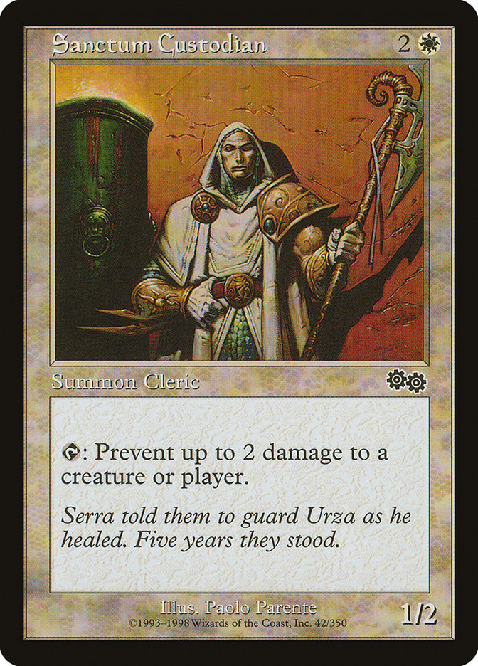 Sanctum Custodian [Urza's Saga] | GrognardGamesBatavia