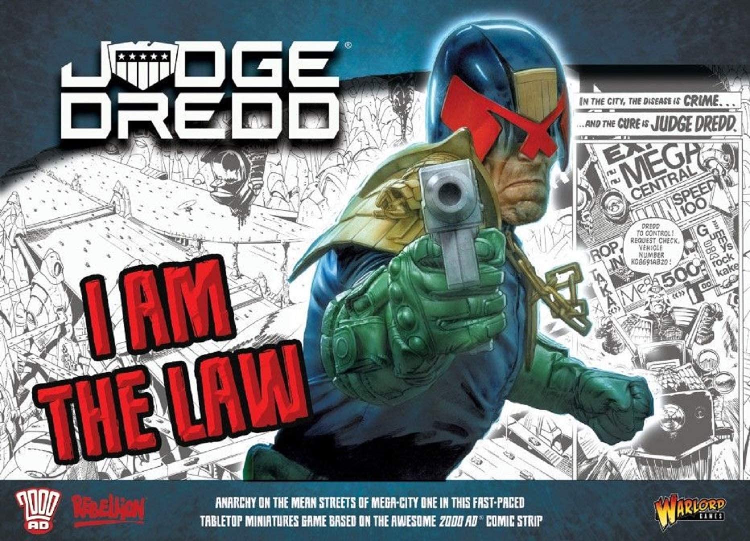 Judge Dredd: I AM THE LAW Starter Set | GrognardGamesBatavia