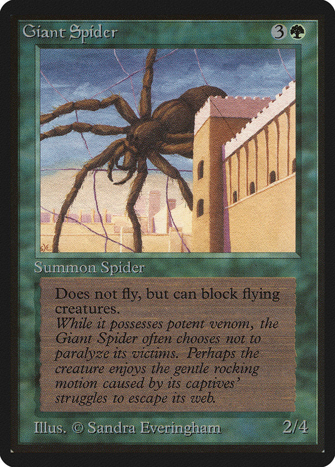 Giant Spider [Beta Edition] | GrognardGamesBatavia