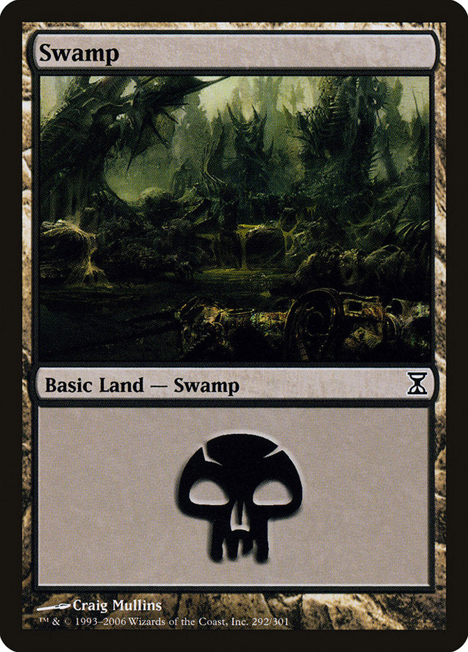 Swamp (292) [Time Spiral] | GrognardGamesBatavia