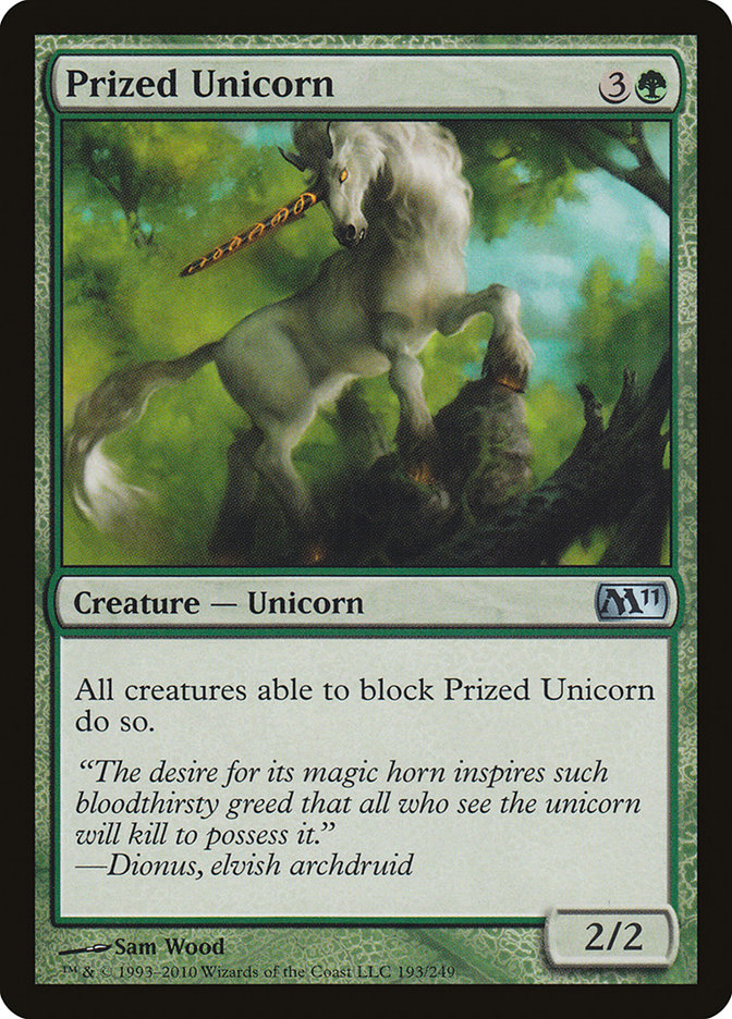 Prized Unicorn [Magic 2011] | GrognardGamesBatavia