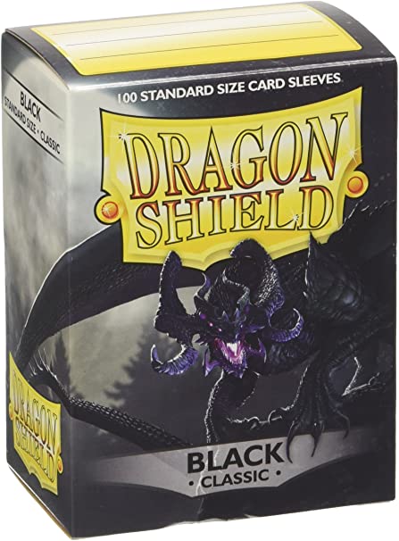 Dragon Shield Classic Black | GrognardGamesBatavia