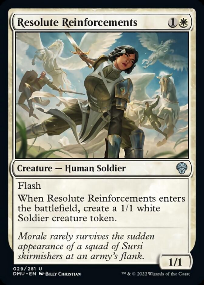 Resolute Reinforcements [Dominaria United] | GrognardGamesBatavia