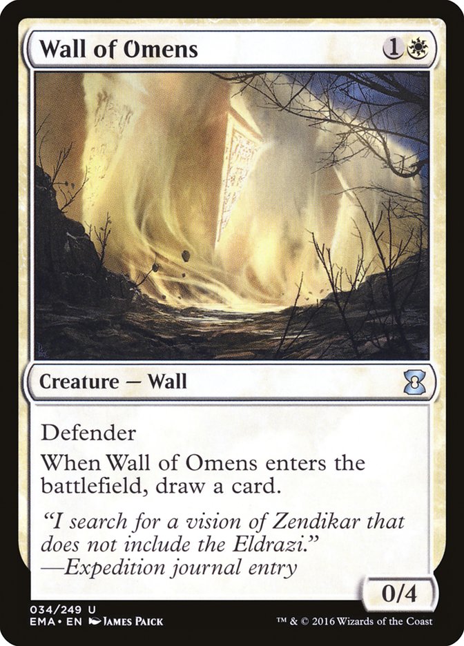 Wall of Omens [Eternal Masters] | GrognardGamesBatavia