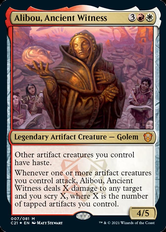Alibou, Ancient Witness [Commander 2021] | GrognardGamesBatavia