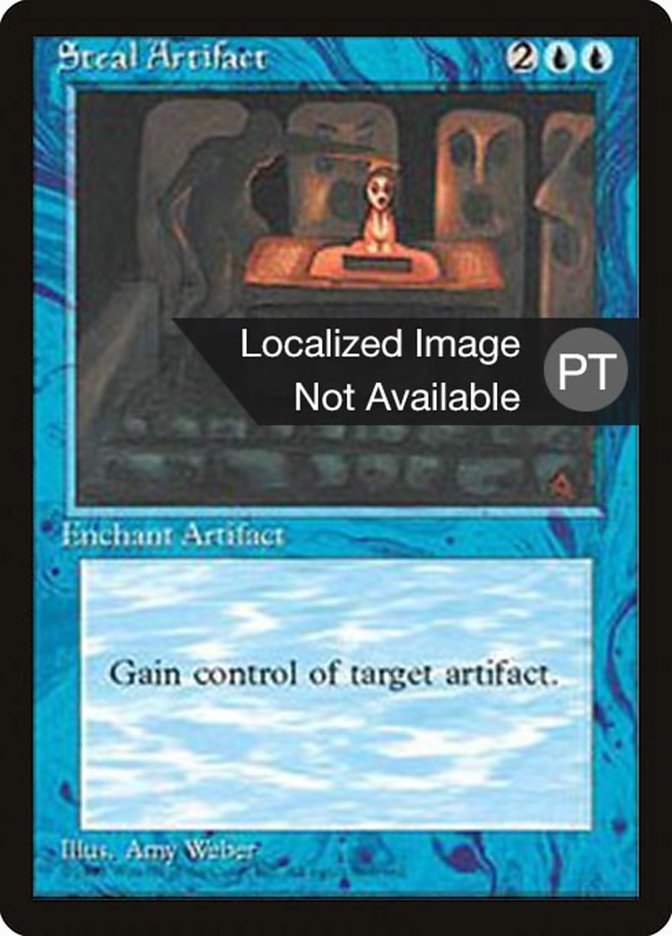 Steal Artifact [Fourth Edition (Foreign Black Border)] | GrognardGamesBatavia