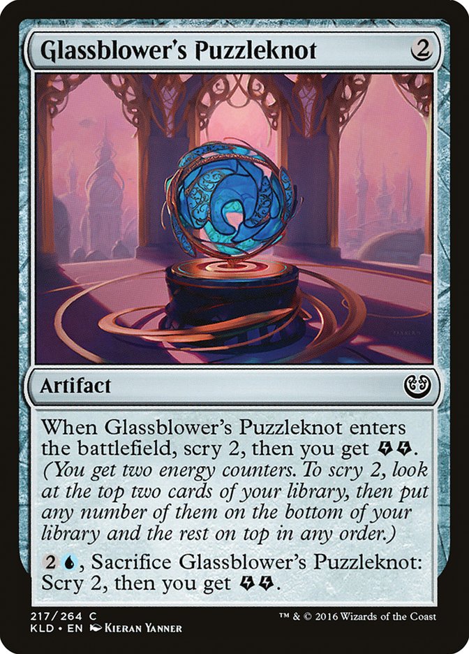 Glassblower's Puzzleknot [Kaladesh] | GrognardGamesBatavia